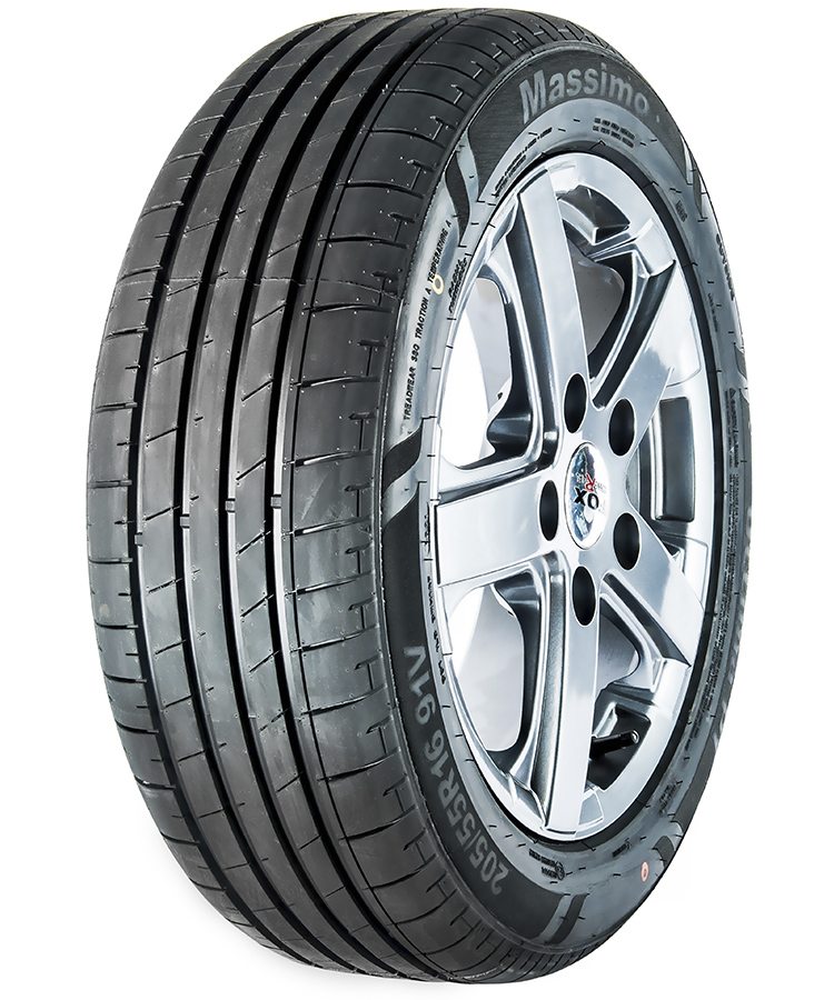 Шина с диском в сборе Massimo OTTIMA PLUS 185/65 R15 88H + Magnetto 15002 AM Silver 4*100 6xR15 ET40 DIA60.1 в KOLOBOX