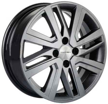 Khomen KHW1609 Gray 4*100 6xR16 ET41 DIA60.1