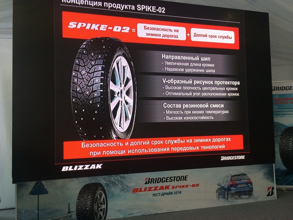Концепция шин Bridgestone Blizzak Spike-02